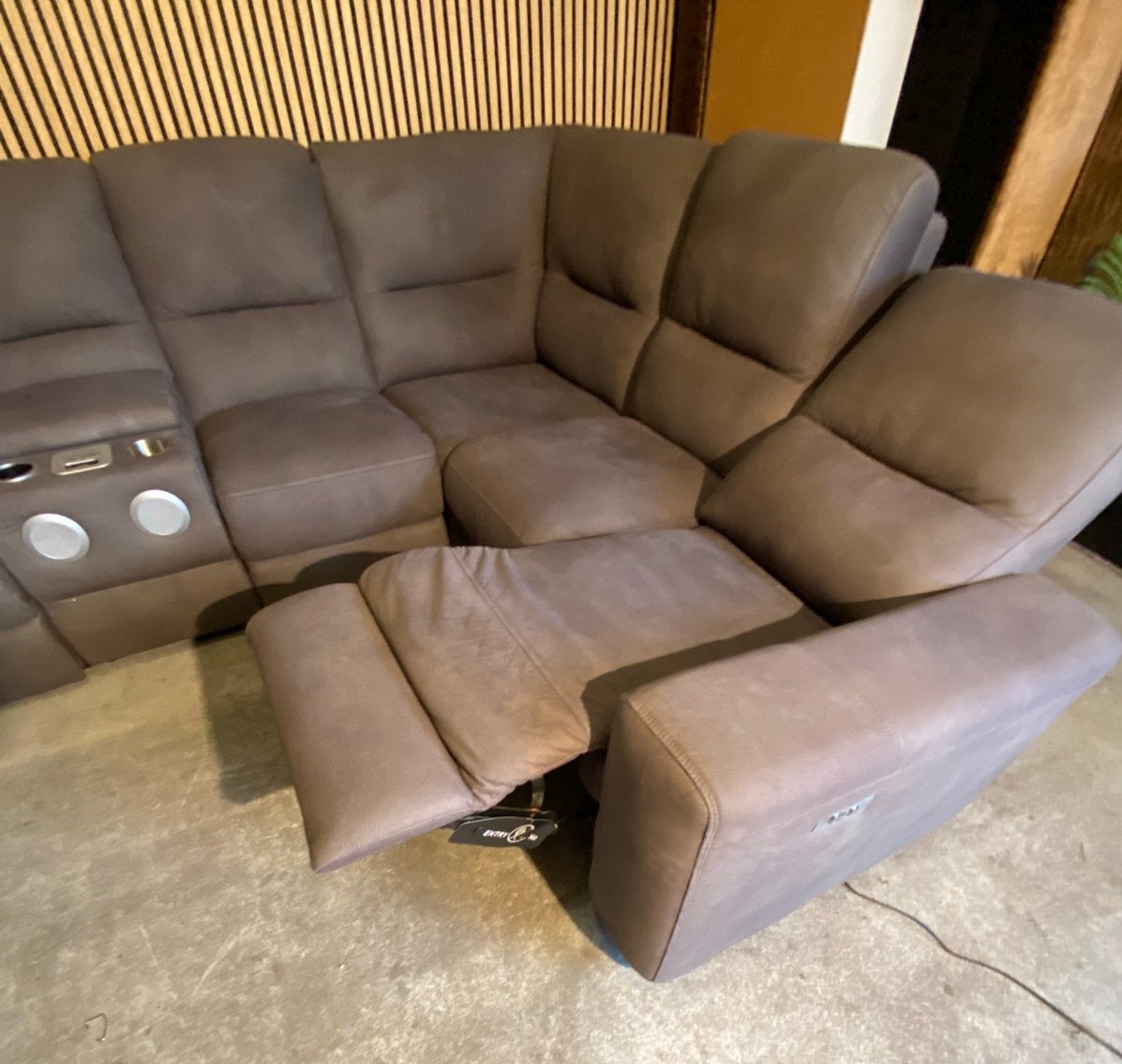 !!ACTIE!! LUXE U BANK MET VEEL OPTIES, Huis en Inrichting, Verzenden, Hoekbank, 300 cm of meer, Zo goed als nieuw