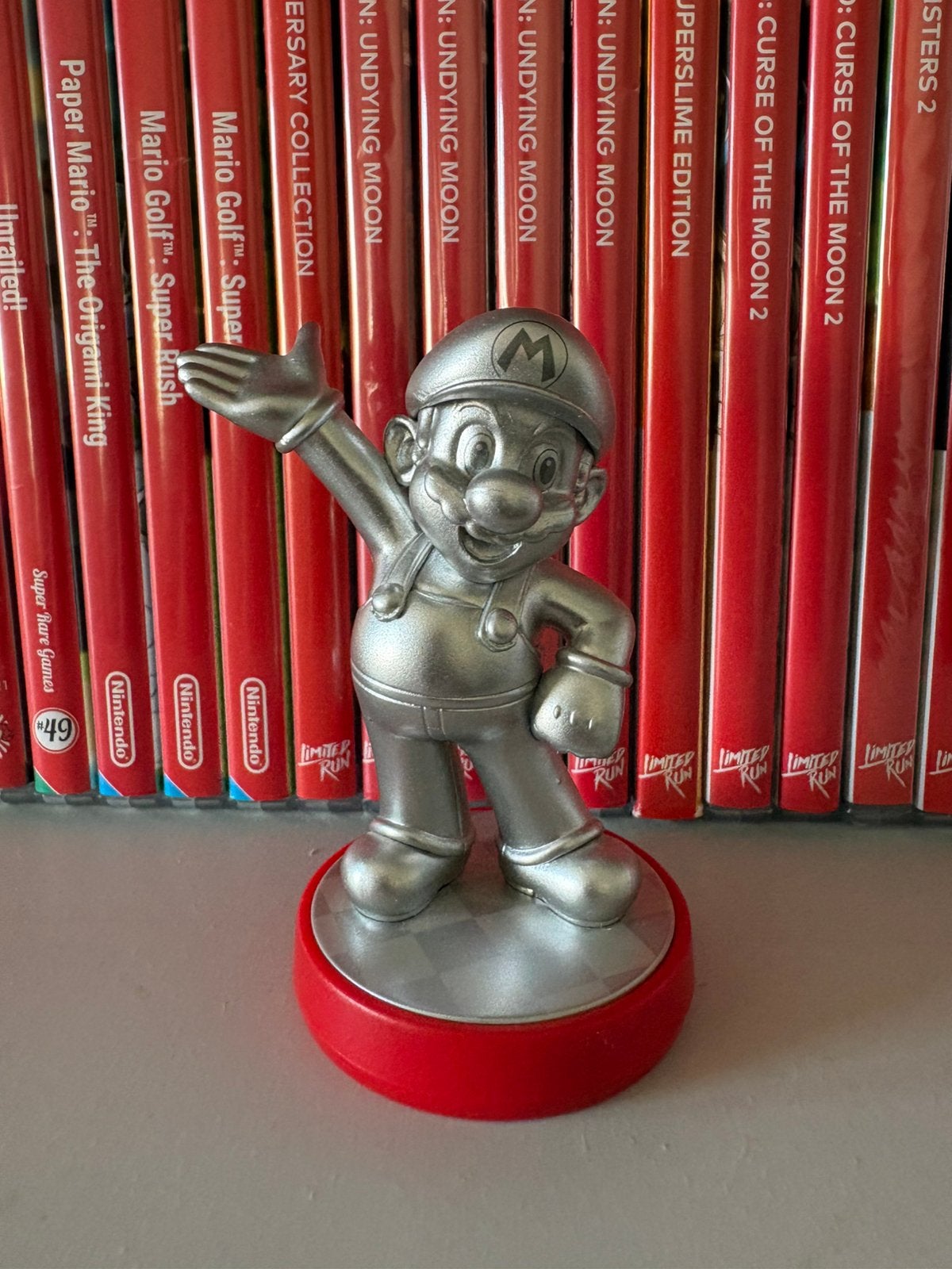 Amiibo Silver Mario (Super Mario Collection), Verzamelen, Ophalen of Verzenden, Zo goed als nieuw