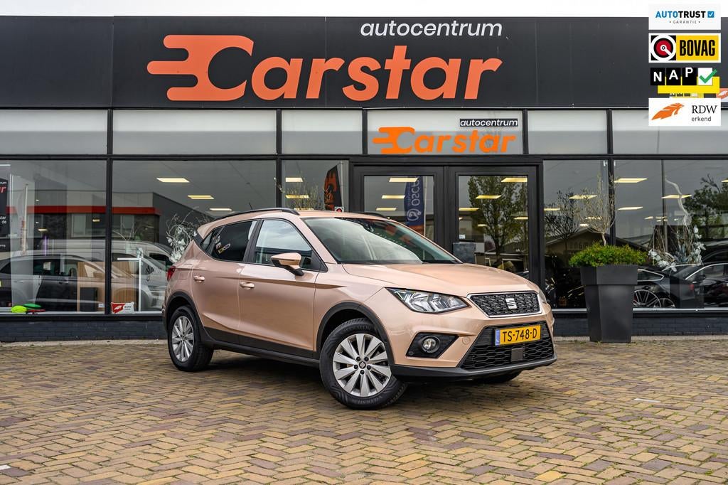 Seat Arona 1.0 TSI Style Business Intense|Navi|Car-Play|Crui, Auto's, Stof, Overige kleuren, 116 pk, 49 €/maand