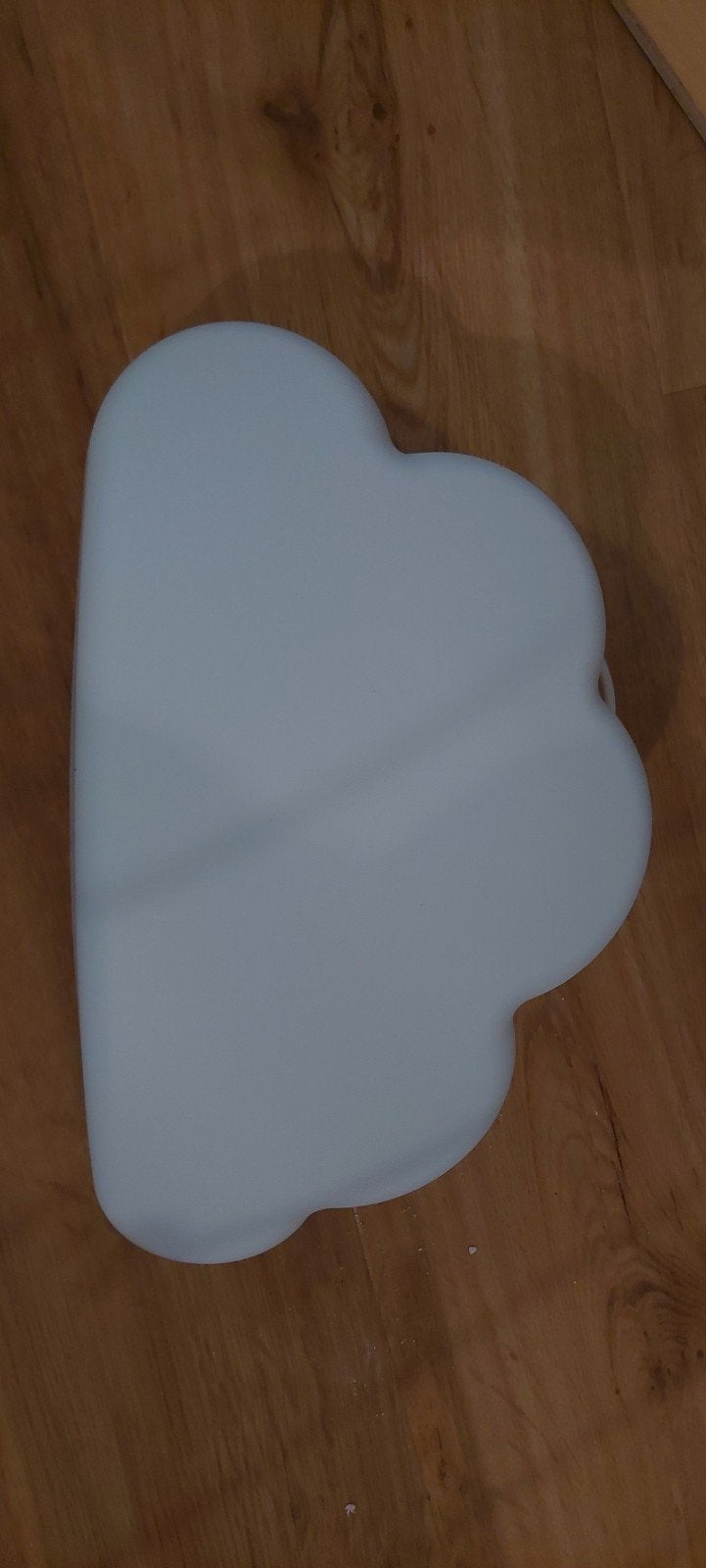 IKEA UPPPLYST LED-wandlamp wolk wit, Wit, Kunststof, Zo goed als nieuw, Ophalen of Verzenden