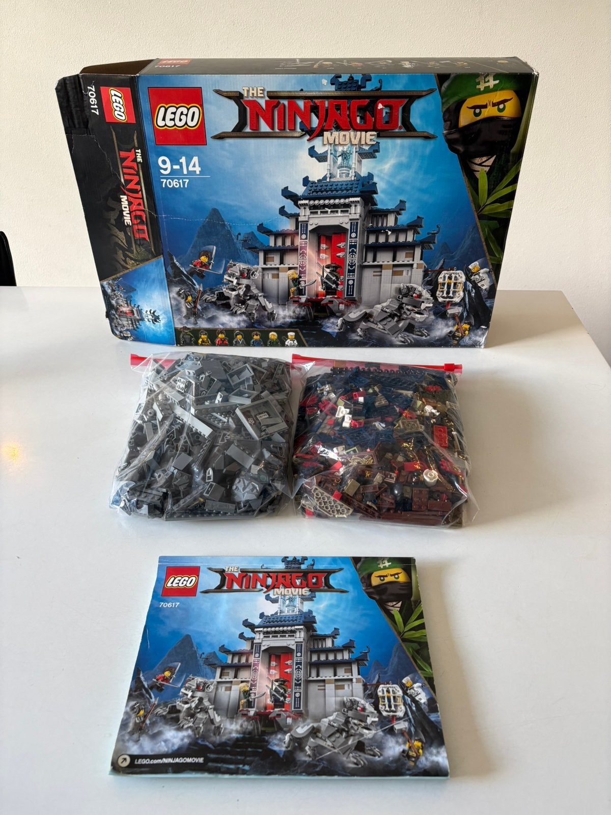 Lego 70617 Ninjago - Temple of the ultimate weapon, Ophalen of Verzenden, Zo goed als nieuw