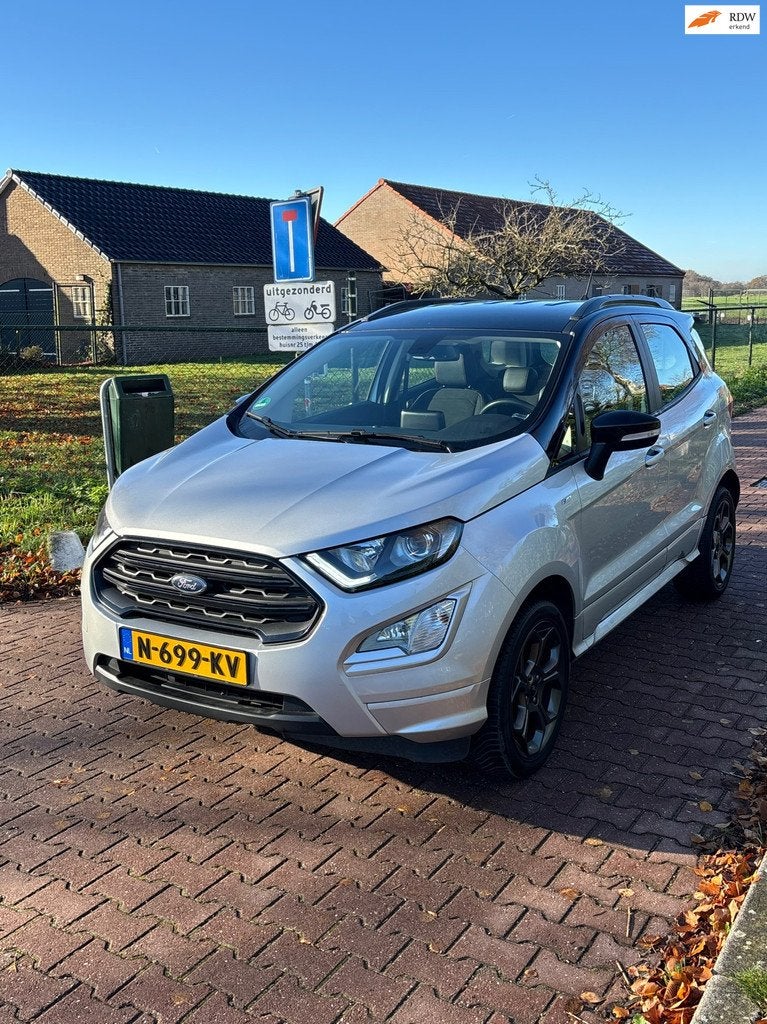 Ford EcoSport 1.0 EcoBoost Essential ST-Line NWE RIEM + TURB, Voorwielaandrijving, Start-stop-systeem, Stof, Ecosport