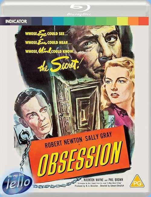 Blu-ray: Obsession (1949 Robert Newton, Sally Gray) UK nNLO, Ophalen of Verzenden, Nieuw in verpakking, Thrillers en Misdaad