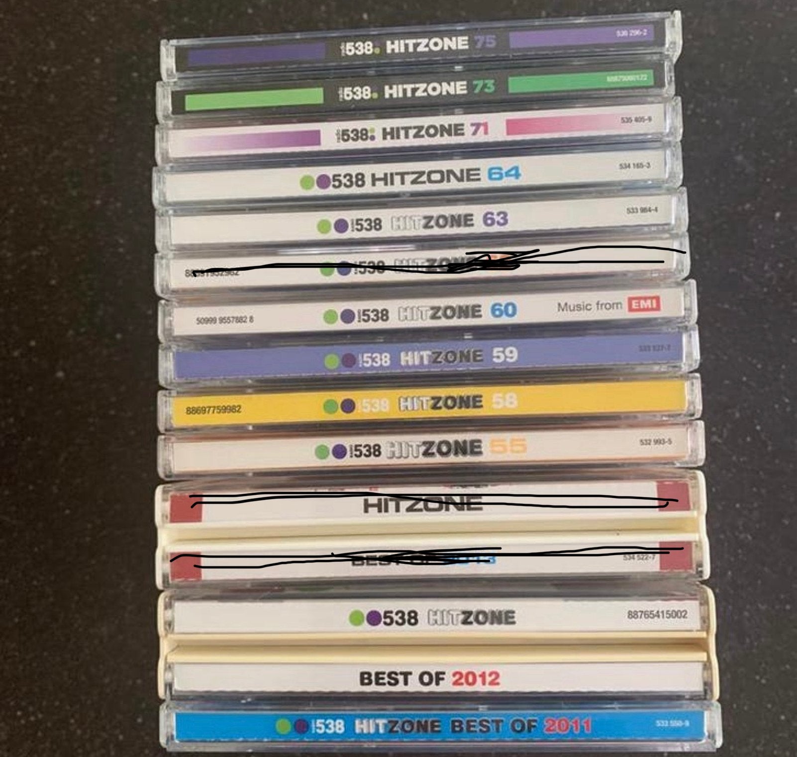 Radio 538 hitzone cd’s, Ophalen of Verzenden, Zo goed als nieuw