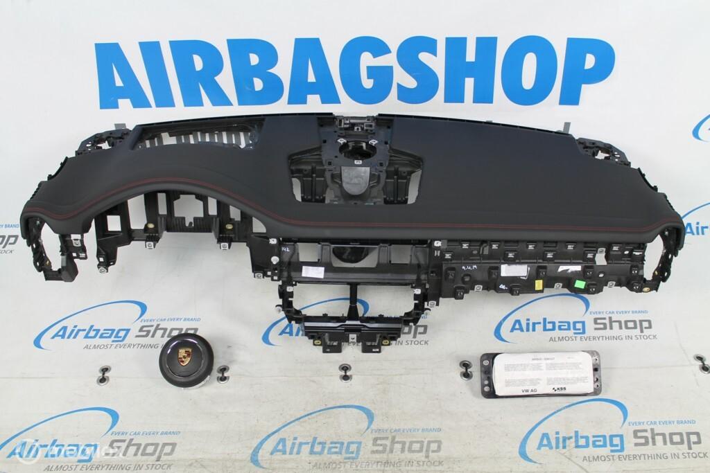 Airbag set Dashboard leder HUD Porsche Cayenne (2017-heden), Gebruikt, Ophalen of Verzenden