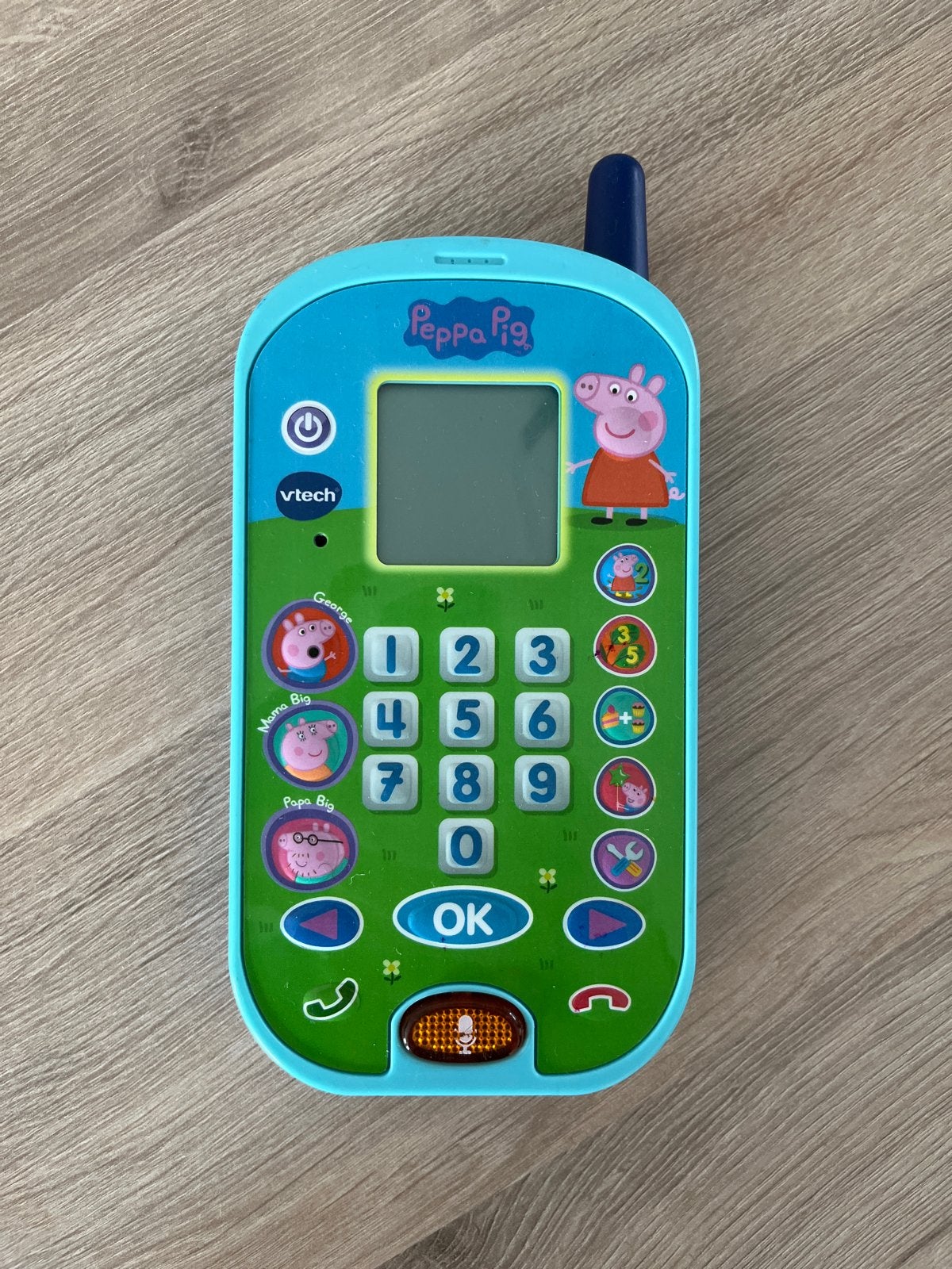 VTech Peppa Pig Telefoon - Interactief Speelgoed, Ophalen of Verzenden, Zo goed als nieuw, Overige typen, Met geluid