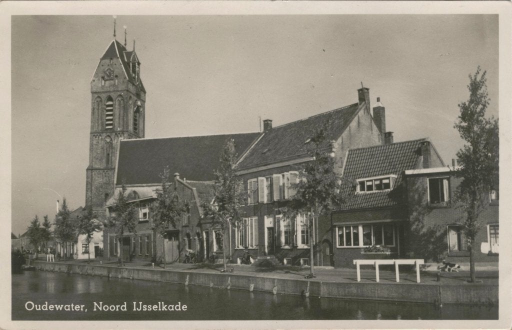 Oudewater  Noord  IJsselkade   1950, Verzenden, 1940 tot 1960, Gelopen, Utrecht