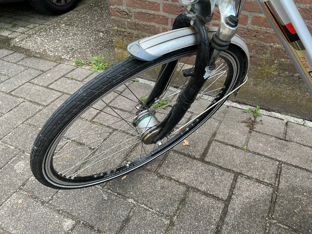 Herenfiets, Fietsen en Brommers, Fietsen | Heren | Herenfietsen, Ophalen, Gebruikt, Versnellingen, 57 tot 61 cm