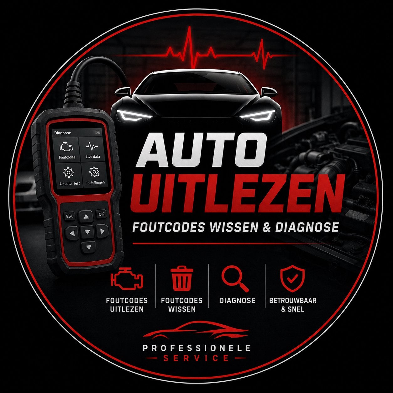 Auto Uitlezen & Foutcodes Wissen Op Locatie | PRO DIAGNOSE, Auto diversen, Autogereedschap, Ophalen of Verzenden