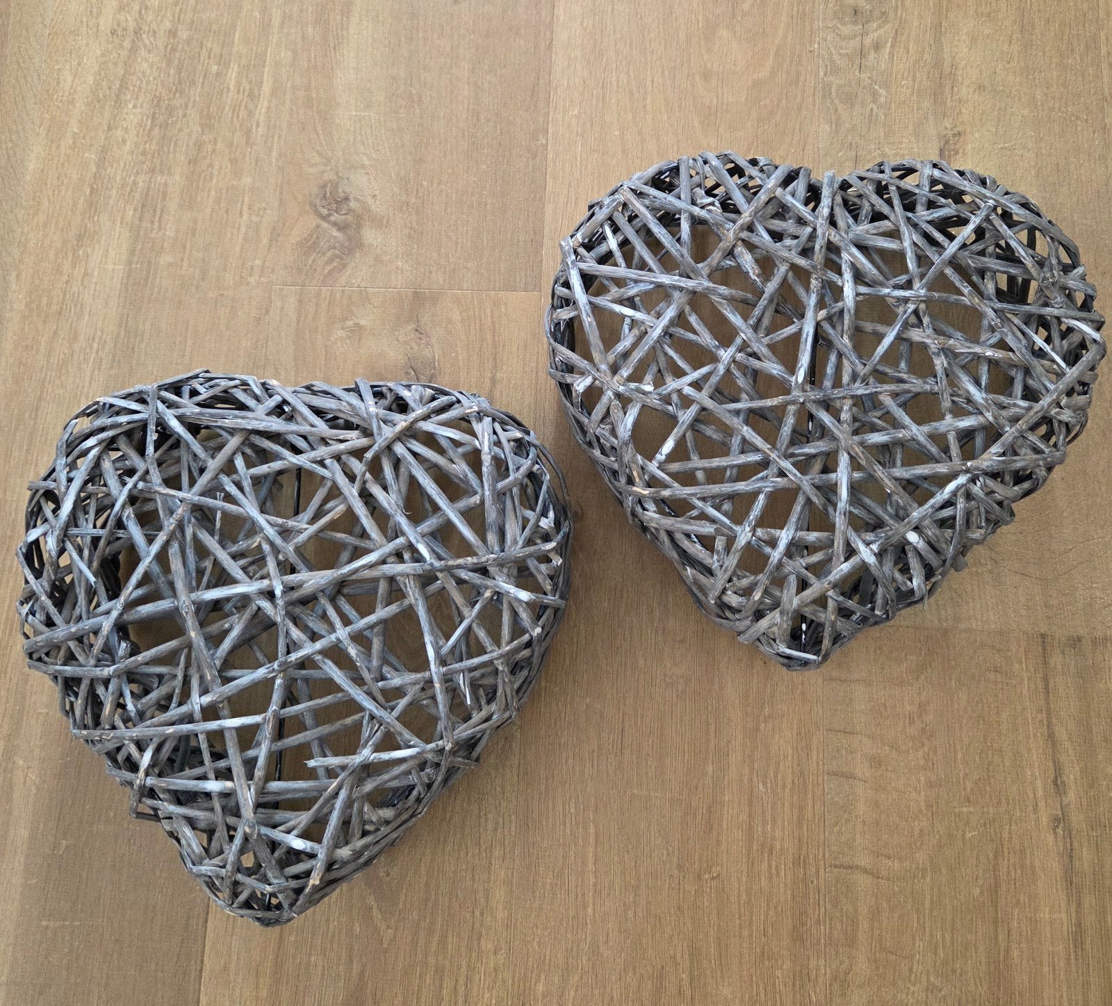 Rieten hart decoratie - Appletree, Gebruikt, Ophalen of Verzenden, Landelijk, Natuurlijk materiaal