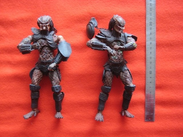 Predator (aliens) figuur set, Ophalen of Verzenden, Zo goed als nieuw, Actiefiguur of Pop