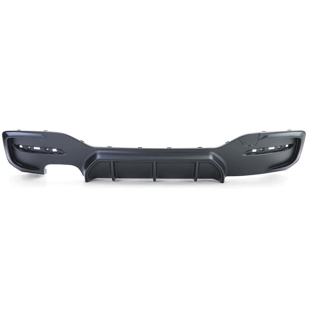 Diffuser Mat Zwart Dubbele Uitlaat Links Voor Bmw 1 Serie F2, Verzenden, Automotive Parts, A.parts@hotmail.nl, Trasmolenlaan 12 3447 GZ Woerden