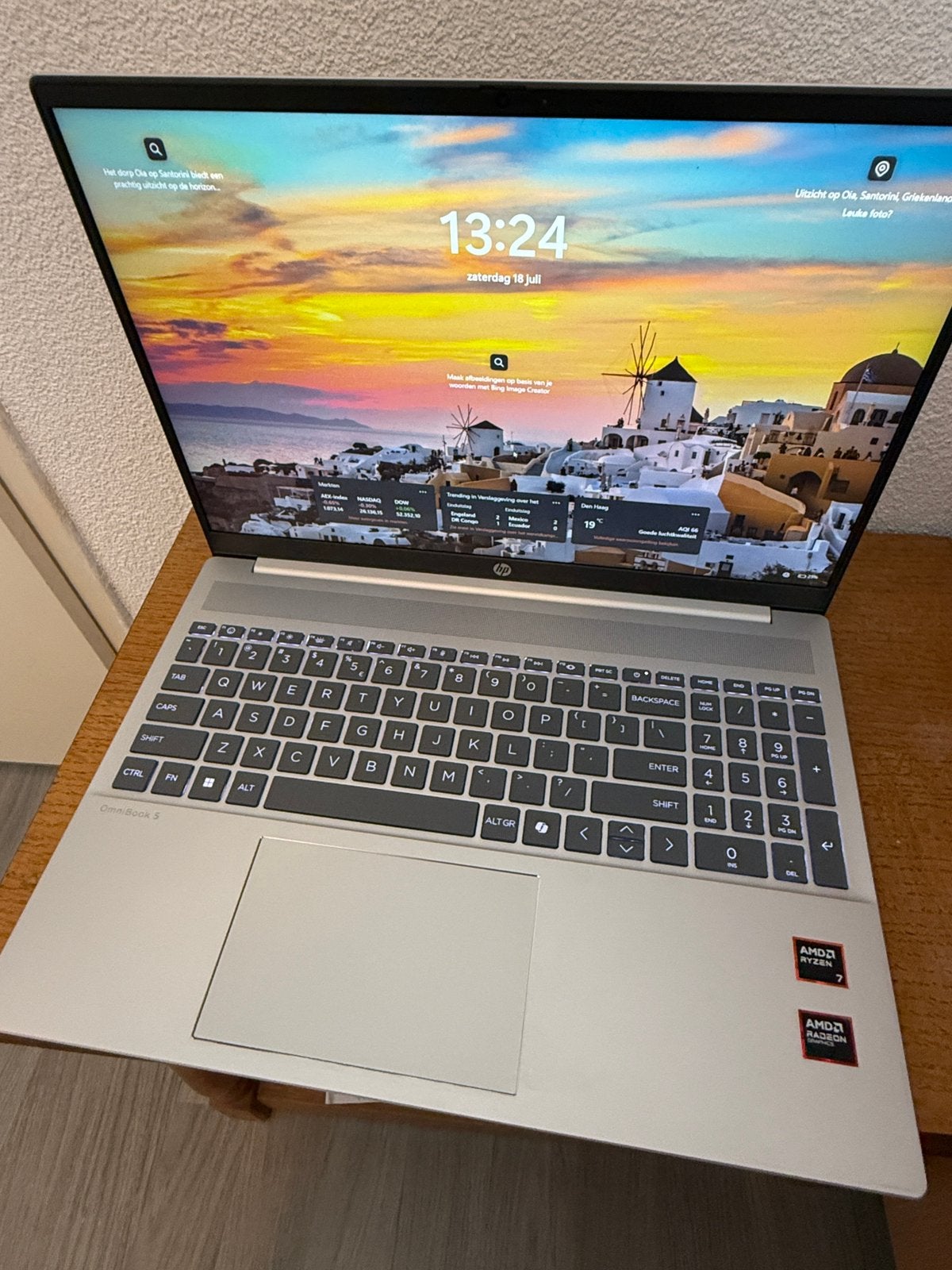 HP OmniBook 5 16 – Ryzen 7 – 16GB RAM – 1TB SSD – nieuw, Ophalen, Met videokaart, Qwerty, Zo goed als nieuw