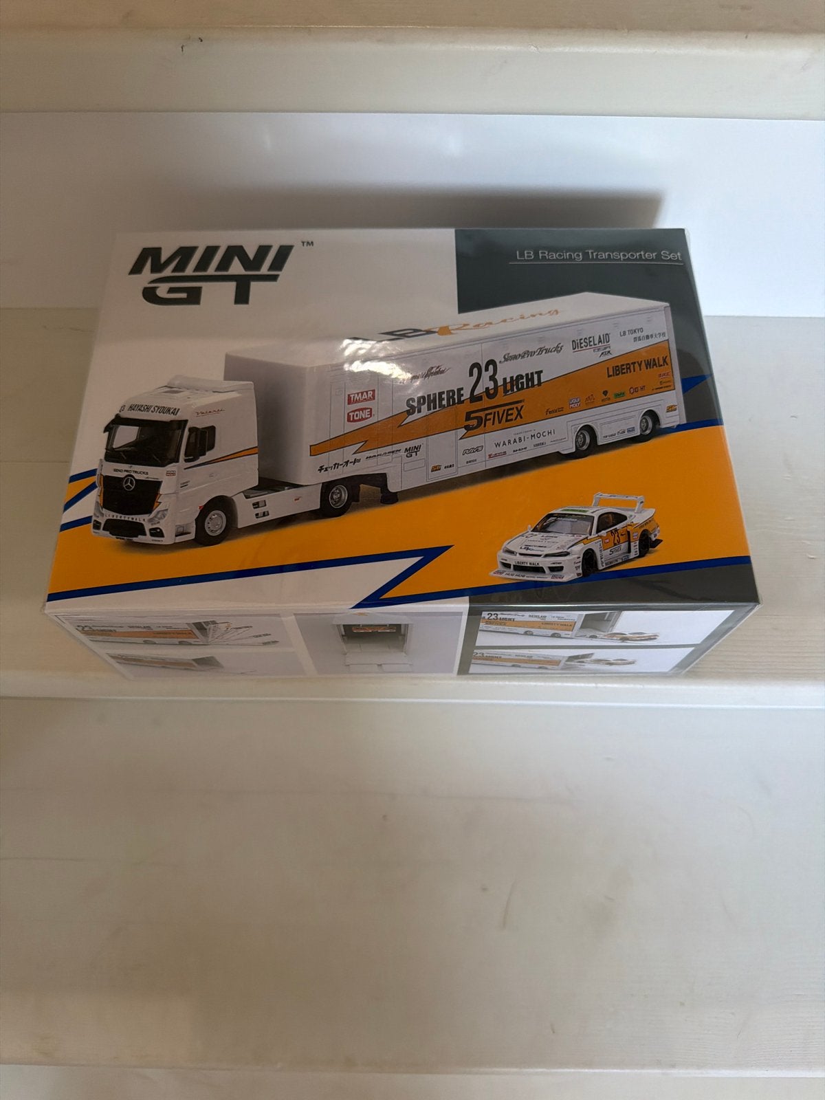 Mini GT LB Racing Transporter Set - Nieuw in doos, Ophalen, Nieuw