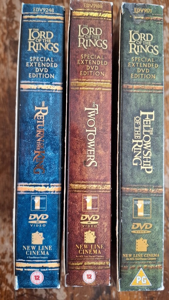 The Lord of the Rings complete serie Engels talig, Alle leeftijden, Verzenden, Zo goed als nieuw