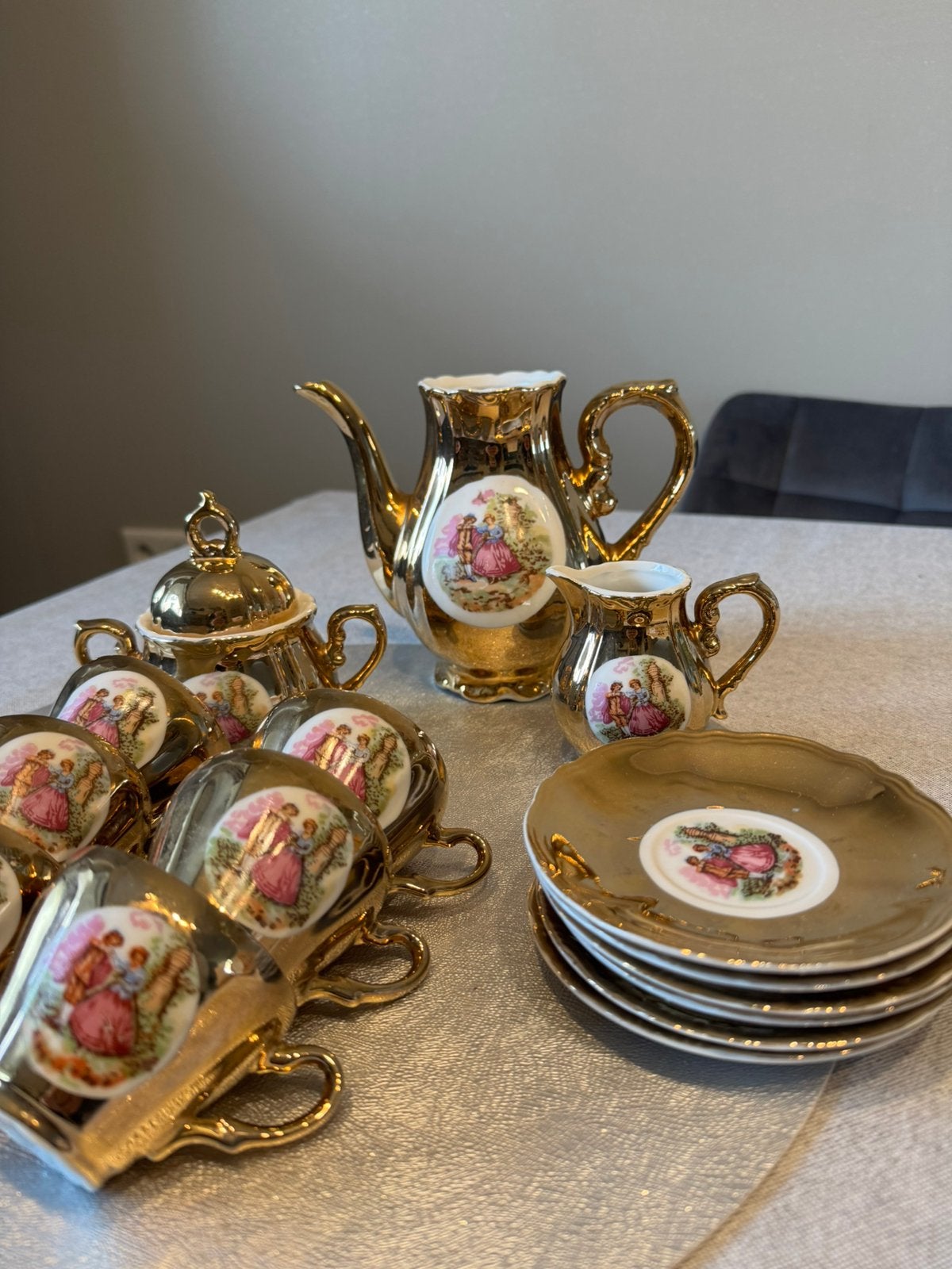 Bavaria antiek thee servies set, Ophalen of Verzenden
