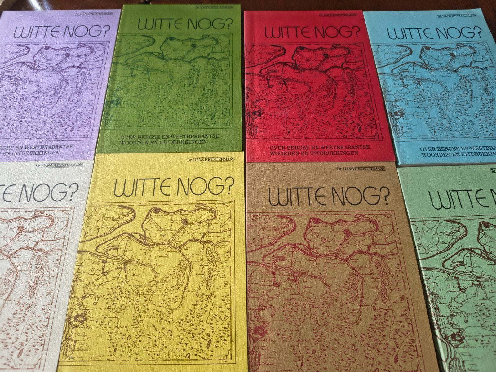 Witte Nog, Over Bergse en Westbrabantse woorden en uitdrukki, Ophalen of Verzenden, Zo goed als nieuw, Nederland, Dr. Hans Heestermans