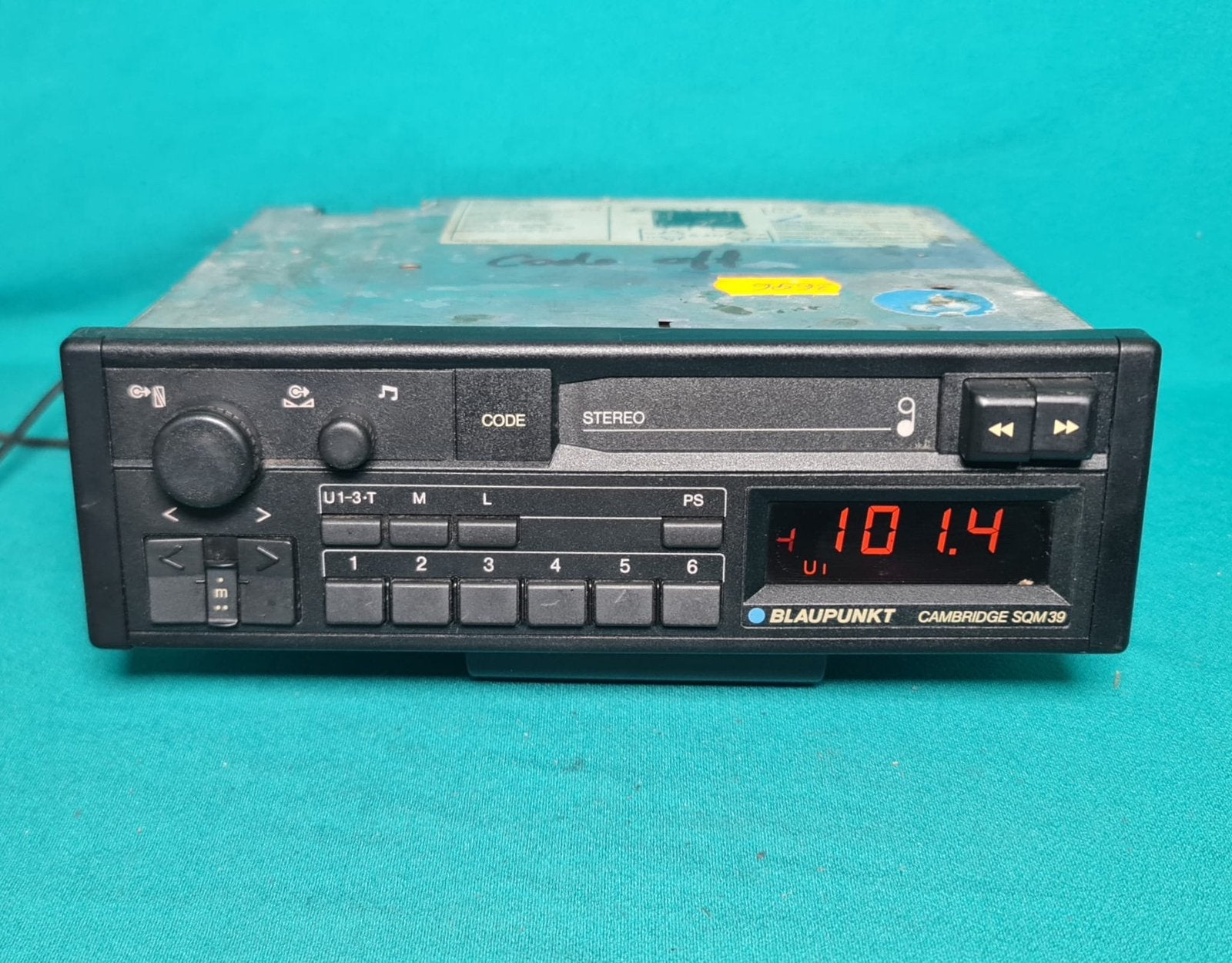 Blaupunkt cambridge sqm 39 casssette receiver, Ophalen of Verzenden, Zo goed als nieuw