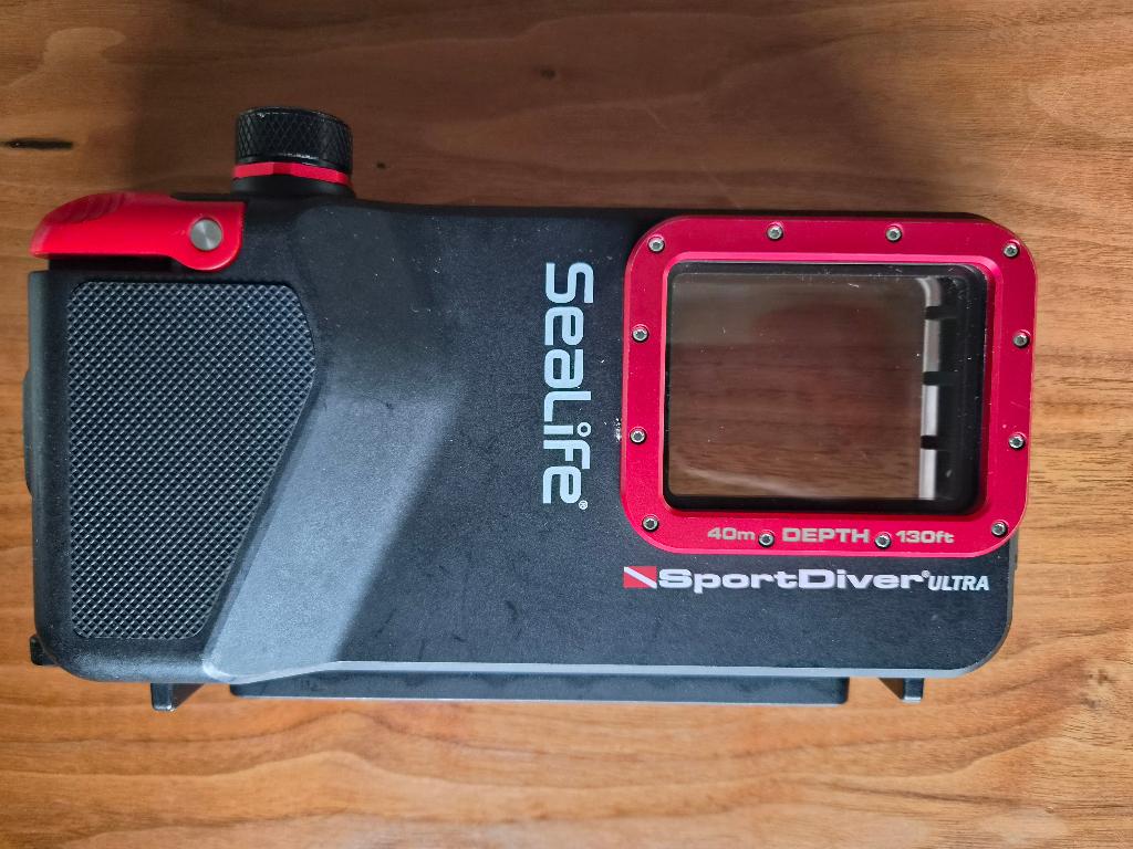Sealife SportDiver Ultra – ook voor premium smatphones, Ophalen of Verzenden, Zo goed als nieuw, 10 t/m 40 meter, Onderwaterhuis