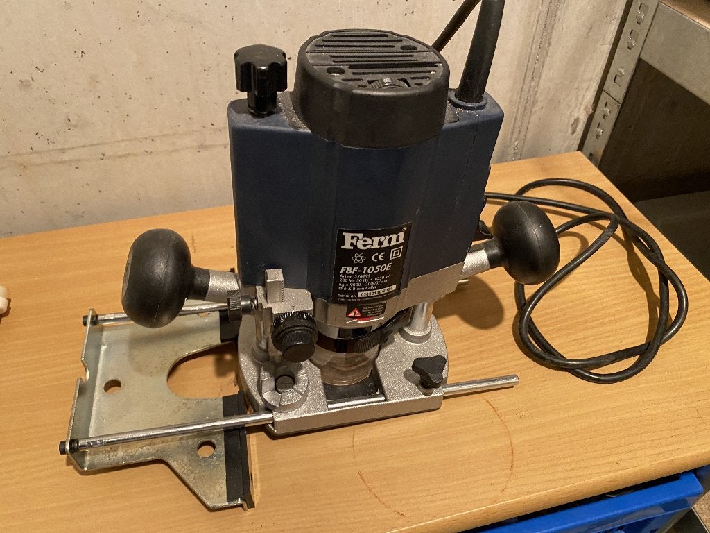BOVENFREES FERM, Doe-het-zelf en Verbouw, Gereedschap | Freesmachines, Gebruikt, FERM, Ophalen of Verzenden, Bovenfrees