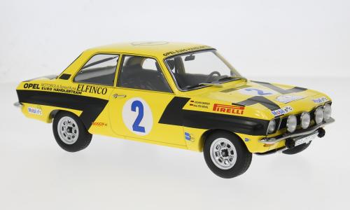 Opel Ascona A, Rally Akropolis, 1975, #2, W.Röhrl/ 1:18, Hobby en Vrije tijd, Modelauto's | 1:18, Overige merken, Auto, Modelcargroup