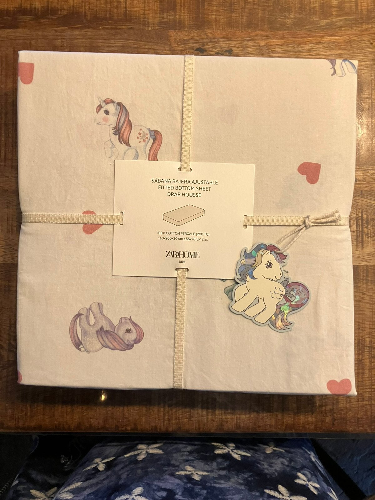My little pony hoeslaken Zara Home, Ophalen of Verzenden, Nieuw, Tweepersoons, Hoeslaken of Sloop