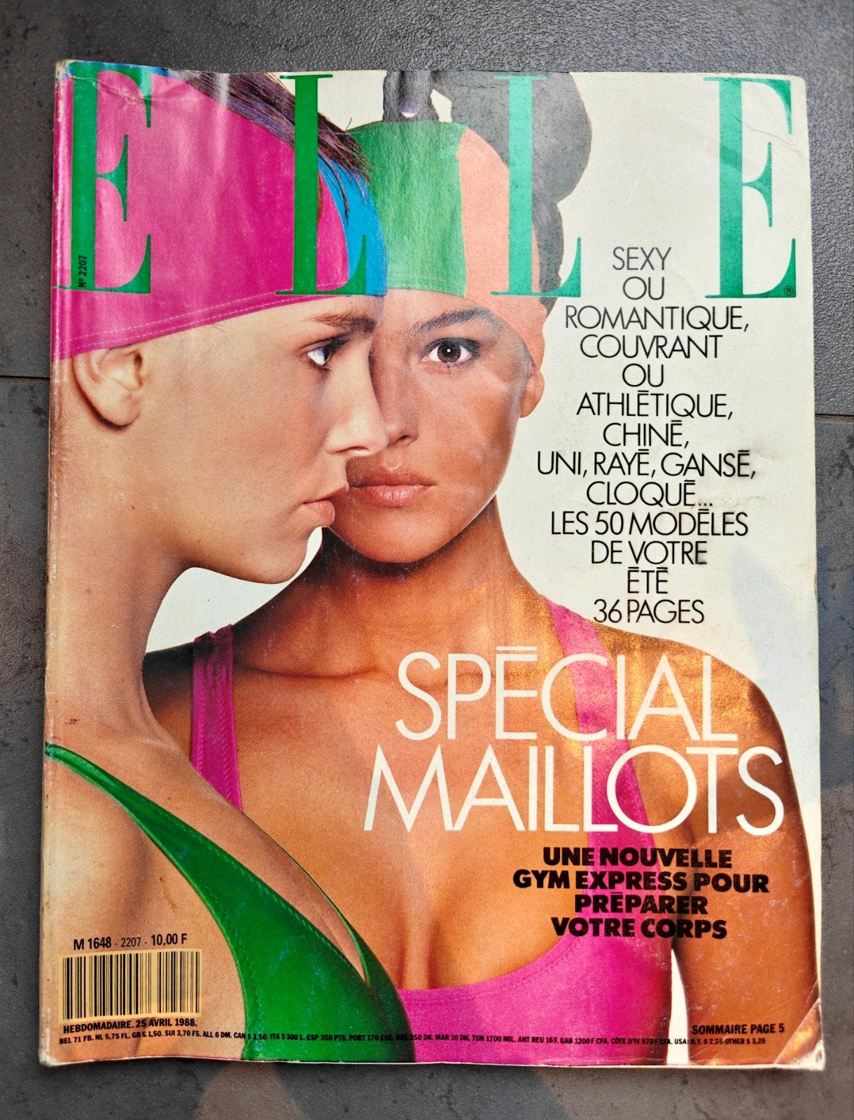 ELLE magazine 25 april 1988, Ophalen of Verzenden, Gelezen, Damesbladen