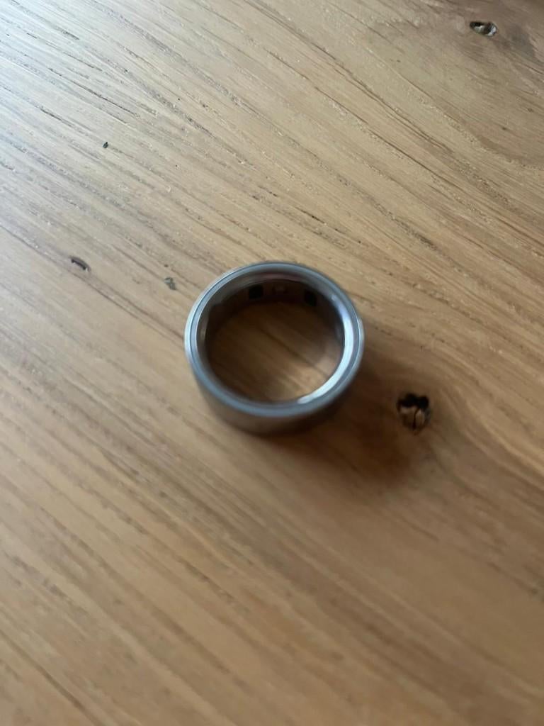 Oura RIng 4 Zilver maat 10, Sieraden, Tassen en Uiterlijk, Activity trackers, Gebruikt, IOS, Oura ring, Ophalen of Verzenden