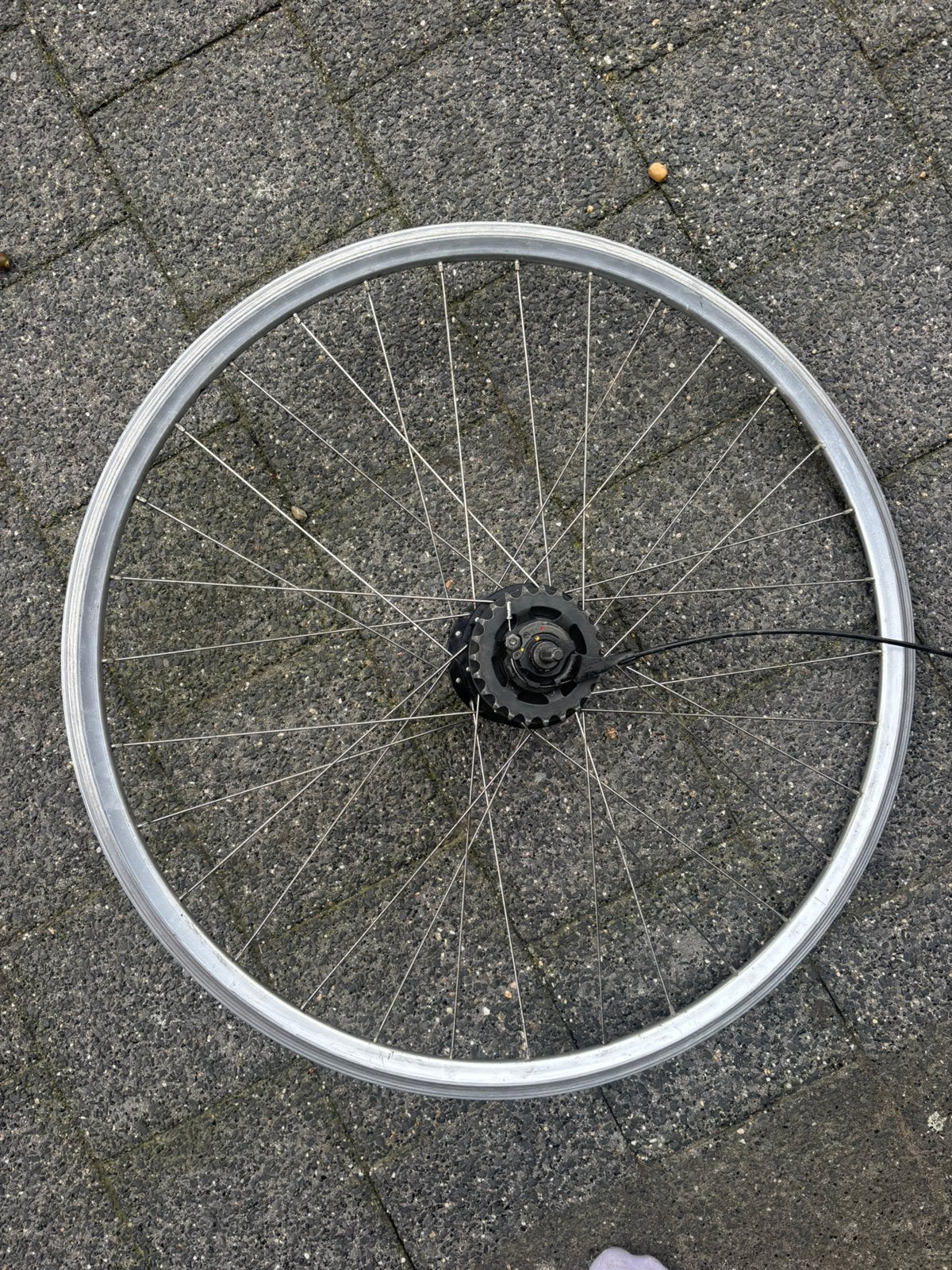 Shimano Alfine 8 hangespaakte 700c 28” wiel met JTek shifter, Gebruikt, Toerfiets, Aluminium, Ophalen