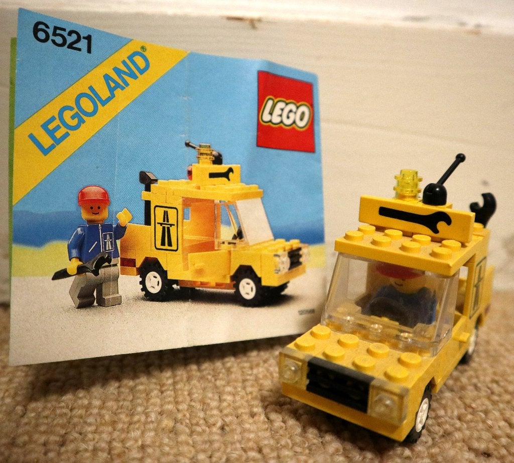 LEGO 6521 Emergency Repair Truck, Ophalen of Verzenden, Gebruikt
