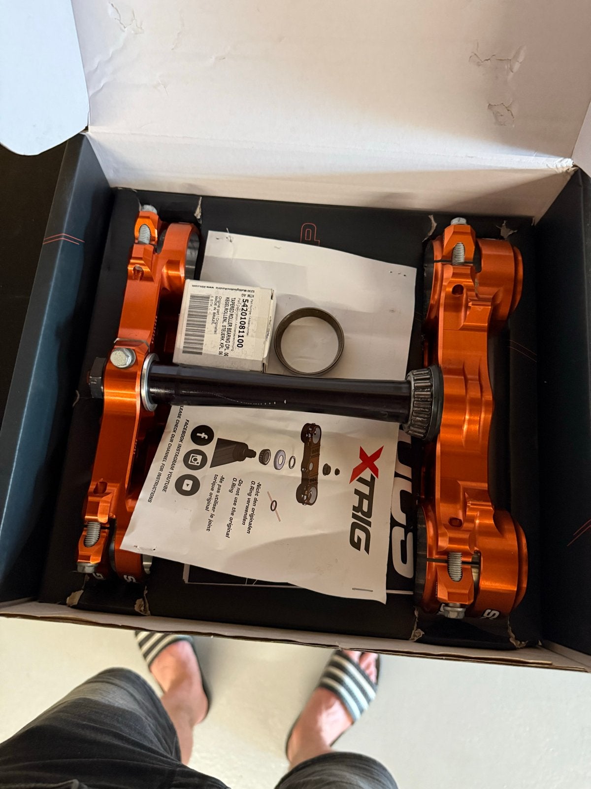 Xtrig Kroonplaten + PDHS voor KTM SX-F 2019-2022, Ophalen of Verzenden, Nieuw