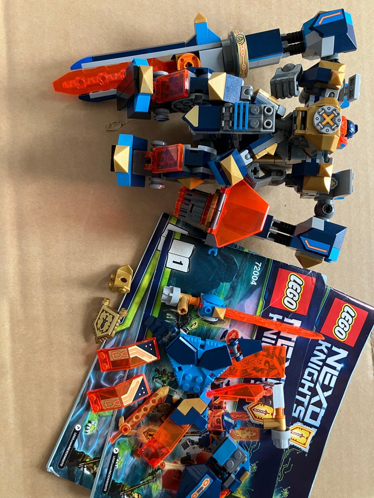 LEGO Nexo Knights 72004 Tech Mech - Zo goed als nieuw, Ophalen of Verzenden, Zo goed als nieuw, Overige merken