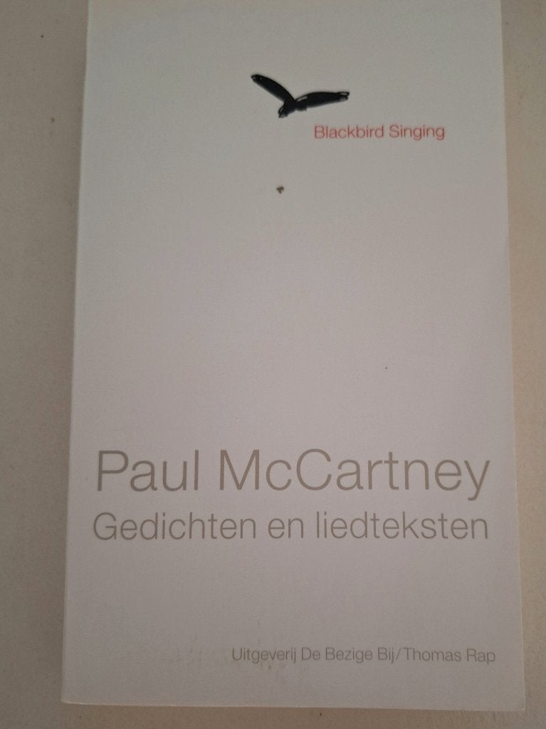 Paul McCartney Black Bird Singing, Ophalen of Verzenden, Nieuw, Overige