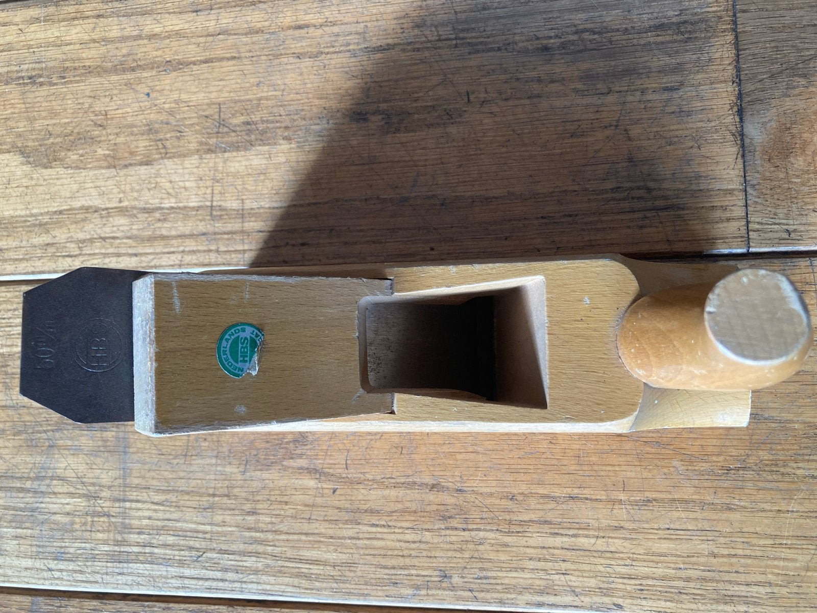 Houten schaaf - Vintage handgereedschap, Ophalen of Verzenden, Gebruikt, Overige typen