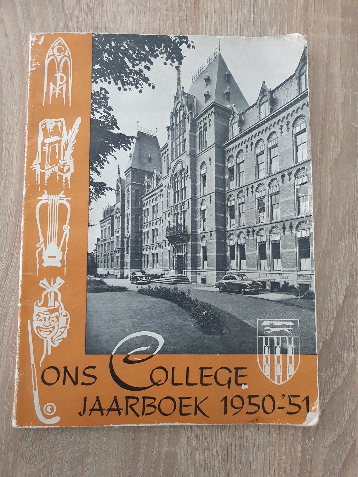 Antiek Jaarboek Ons College 1950-1951 - St. Canisius College, Ophalen of Verzenden, 20e eeuw of later, Gelezen, St. Canisius College Nijmegen