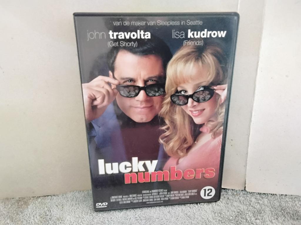 LUCKY  NUMBERS    JOHN TRAVOLTA  LISA  KUDROW, Alle leeftijden, Ophalen of Verzenden, Zo goed als nieuw