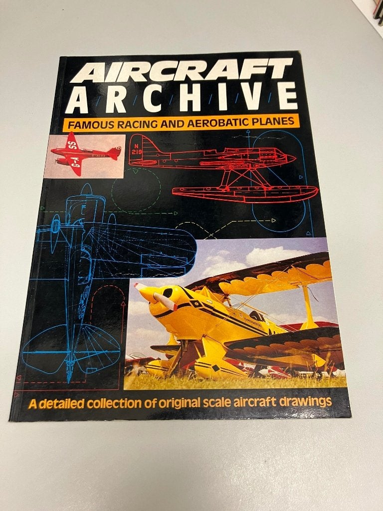 Aircraft Archive Famous racing and aerobatic planes, Verzamelen, Gebruikt, Aircraft Archive Famous racing and aerobatic planes