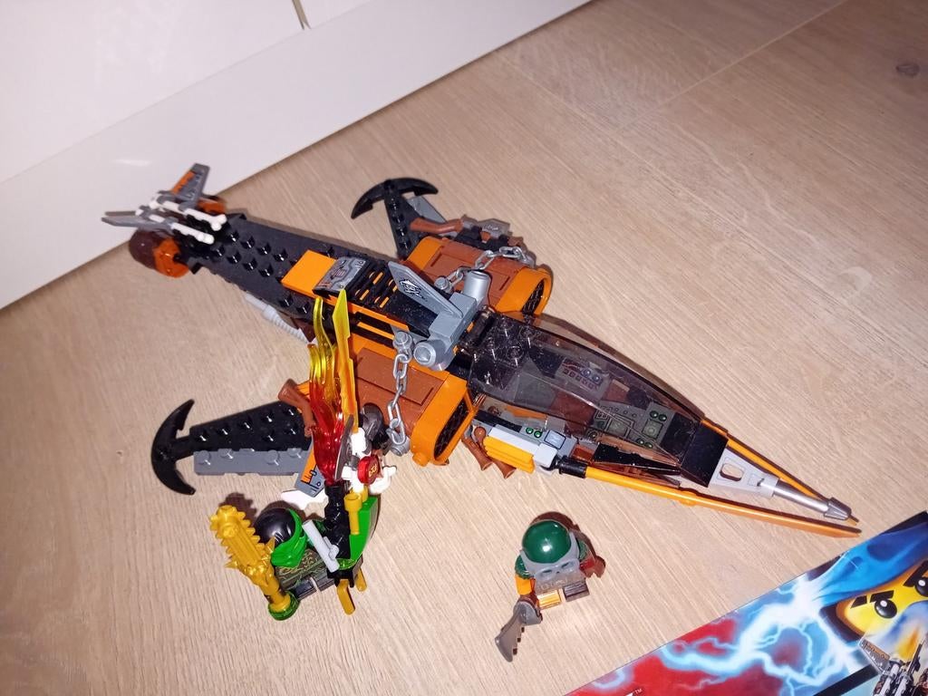 LEGO Ninjago Sky Shark - 70601 COMPLEET, Ophalen, Zo goed als nieuw