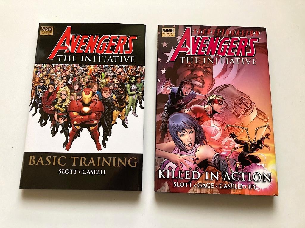 Avengers: The Initiative #1-2 HC (Marvel Comics), Ophalen, Amerika, Meerdere comics, Nieuw