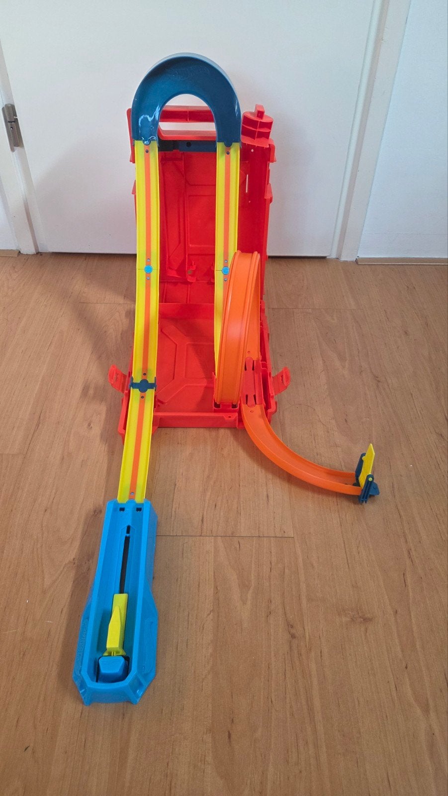 Hot Wheels track builder unlimeted, Ophalen, Racebaan, Zo goed als nieuw, Hot Wheels