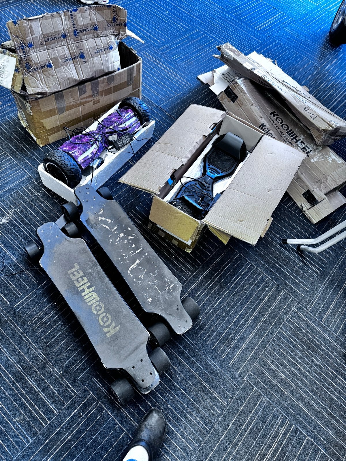 Elektrische waveboards en elektrische skateboards, Fietsen en Brommers, Ophalen, Gebruikt, Overige typen