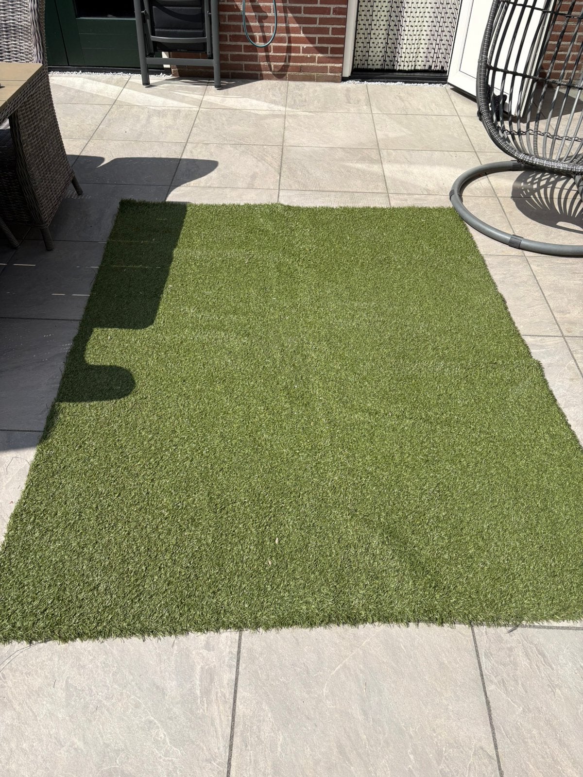 Kunst gras, Tuin en Terras, Gras en Kunstgras, Ophalen, Zo goed als nieuw, Minder dan 10 m², Kunstgras