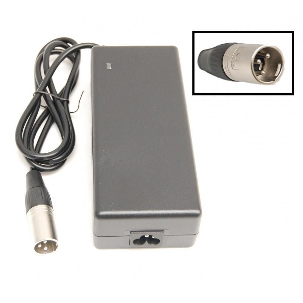36 volt XLR neutrik plug Li-ion acculader, Ophalen of Verzenden, Nieuw