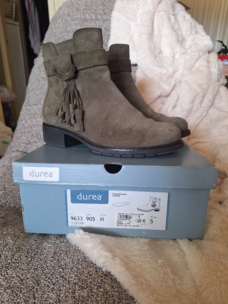 Leuke laarsjes van Durea, Durea, Lage of Enkellaarzen, Ophalen of Verzenden, Zo goed als nieuw