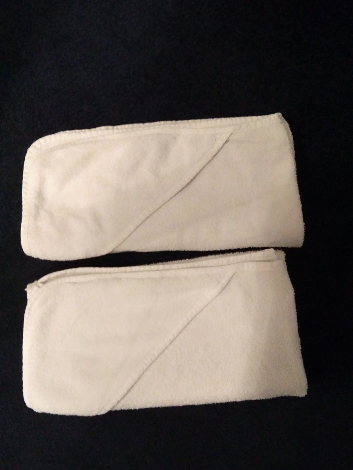 Twee witte badcapes in uitstekende staat, Ophalen, Zo goed als nieuw, Overige typen
