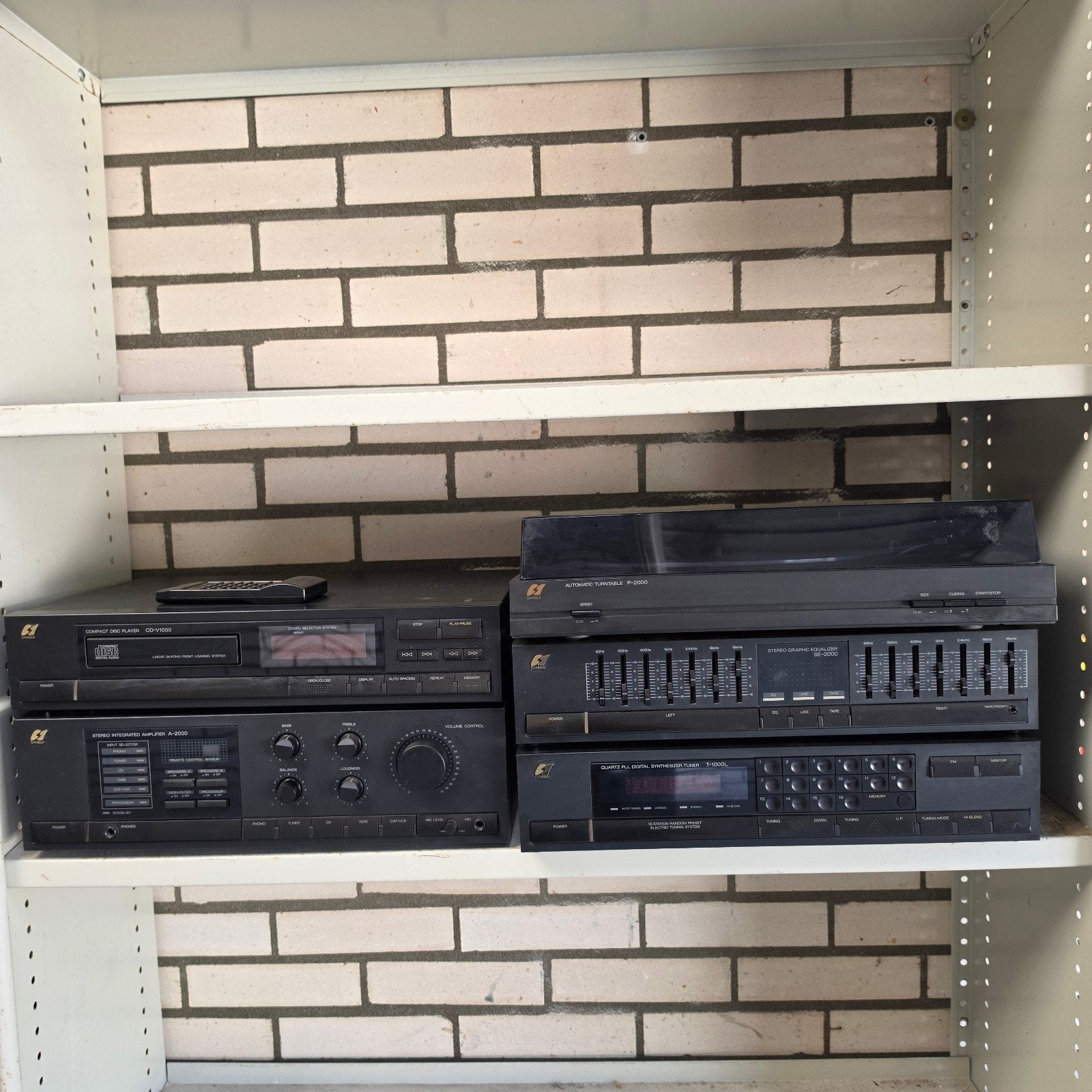 Sansui complete stereo set, Audio, Tv en Foto, Ophalen of Verzenden, Gebruikt, Overige merken