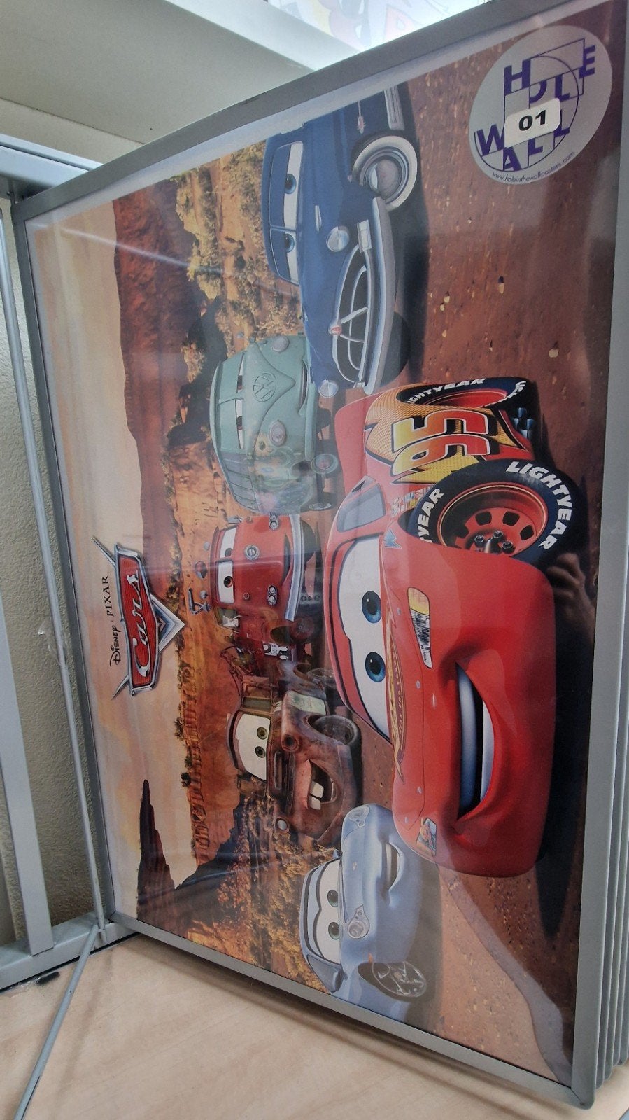 Disney Pixar Cars Poster - Bliksem McQueen, Ophalen of Verzenden, Nieuw