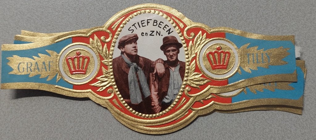 Sigarenbandjes, Verzamelen, Rookartikelen, Aanstekers en Luciferdoosjes, Ophalen of Verzenden, Gebruikt, Sigarenbandjes