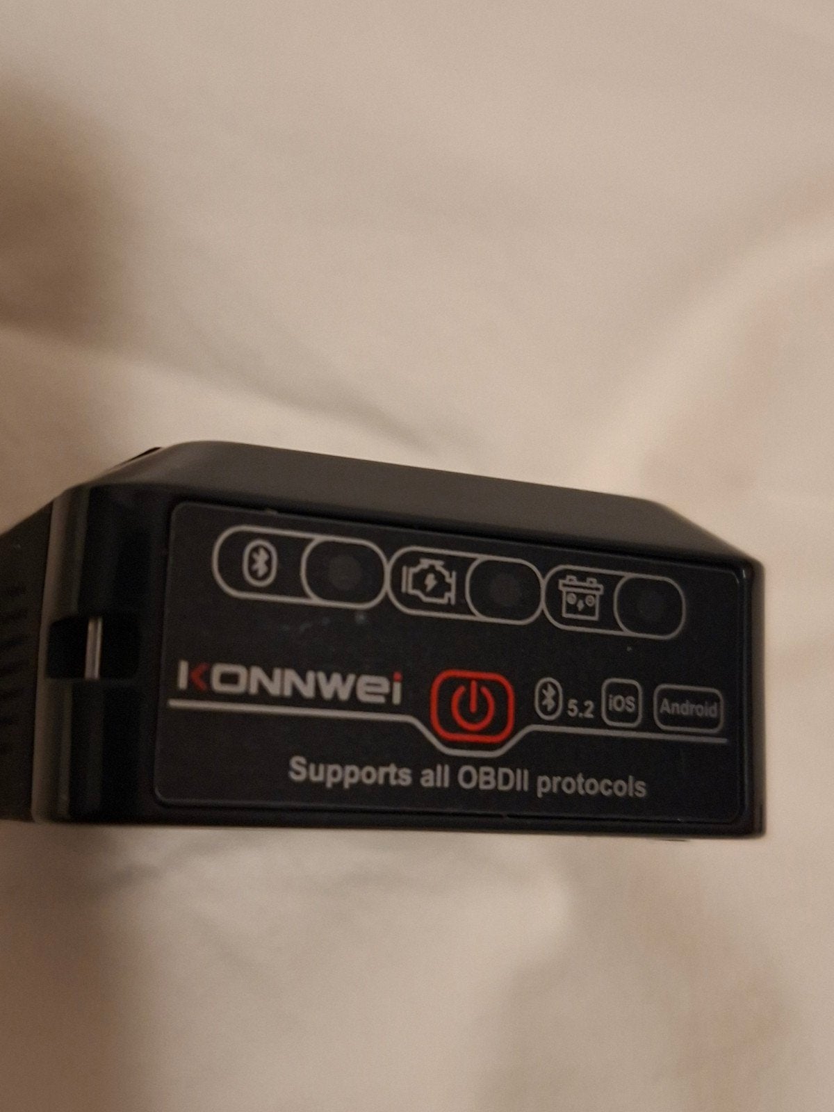 KONNWEI KW906 OBD2 Scanner ELM327v1.5 BLE5.2 met aan/uitknop, Verzenden, Nieuw