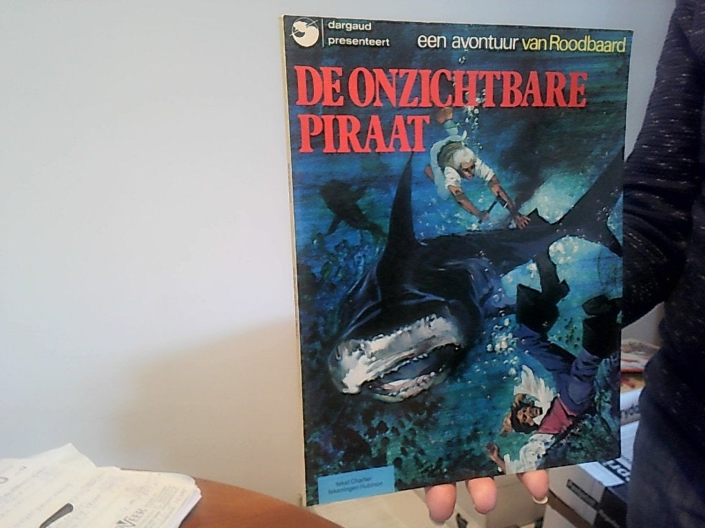 roodbaard nr 13 de onzichtbare piraat oberon uit 1977, Boeken, Stripboeken, Eén stripboek, Ophalen of Verzenden, Zo goed als nieuw